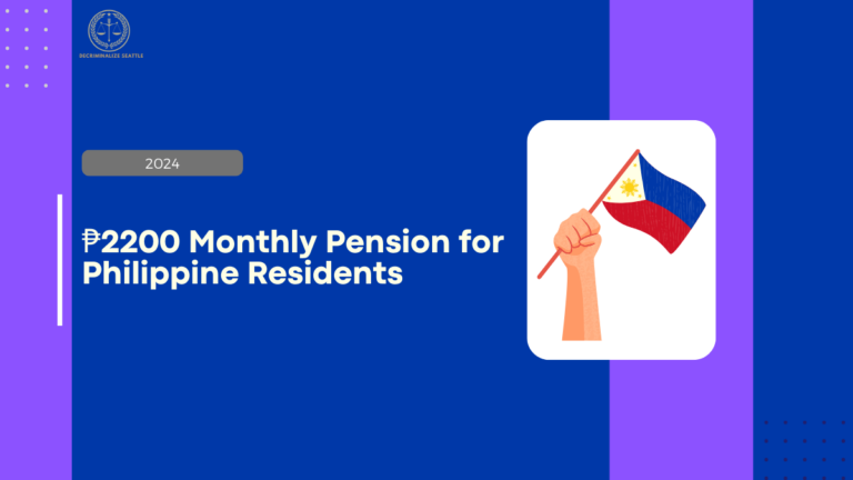 ₱2200 Monthly Pension for Philippine Residents, Check Scheme, Eligibility, and Payment Dates