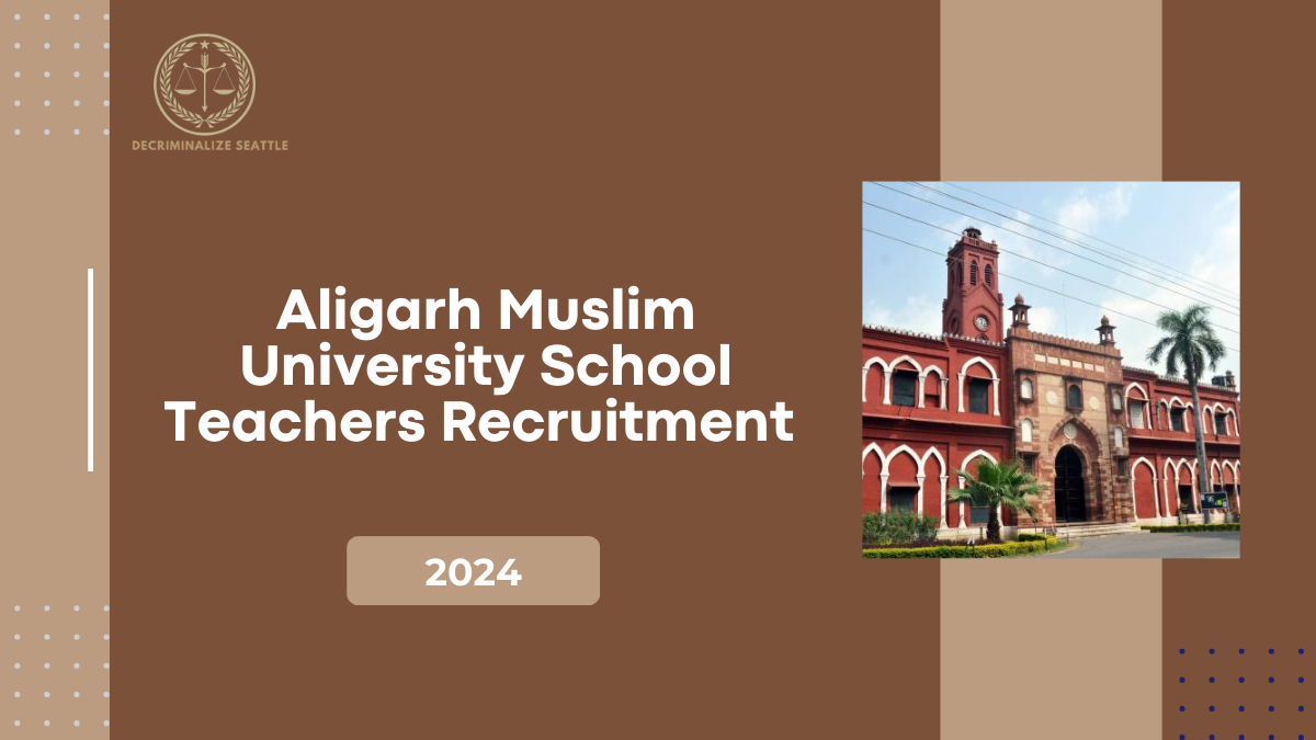 Aligarh Muslim University School Teachers Recruitment 2024: Guide to Apply Online for 24 Posts