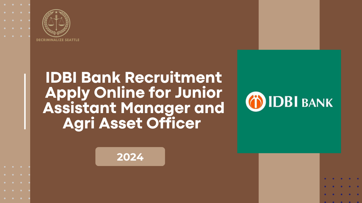 IDBI Bank Recruitment 2024: Apply Online for Junior Assistant Manager (JAM) and Agri Asset Officer (AAO) – 600 Vacancies